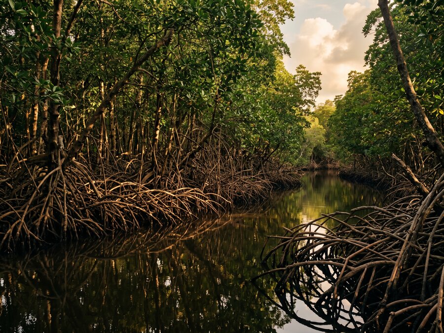 Mangrove restoration